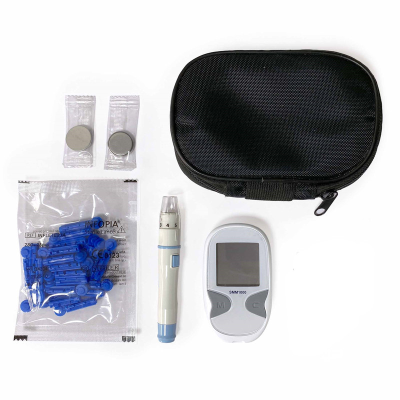 دستگاه تست قند خون دیابان مدل SMM 1000 دستگاه تست قند خون دیابان مدل SMM 1000