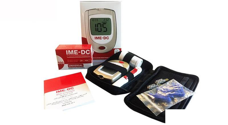 دستگاه تست قند خون آی ام ای دی سی مدل BSA دستگاه تست قند خون آی ام ای دی سی مدل BSA