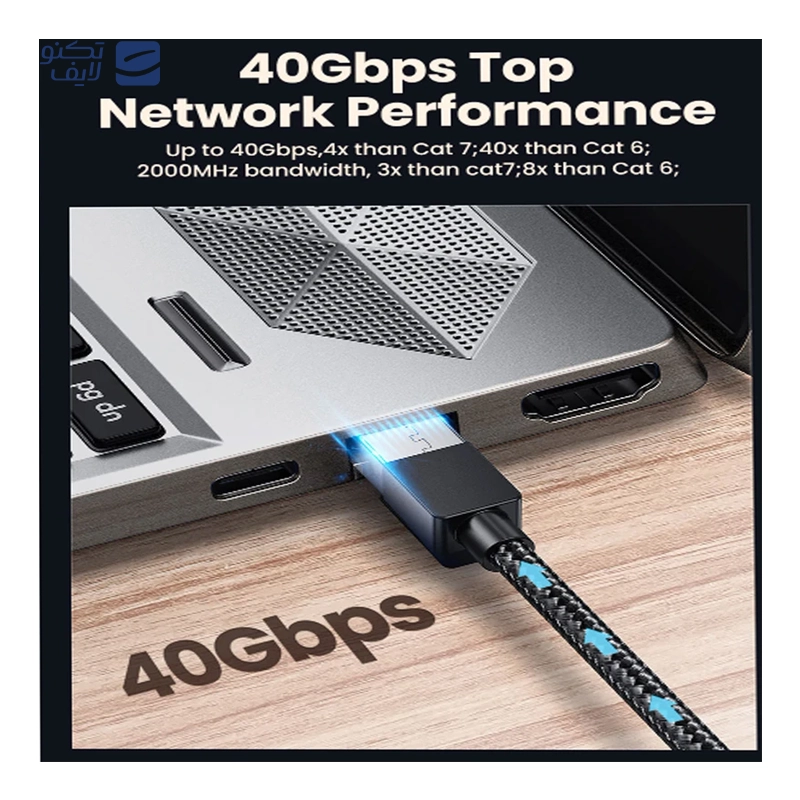 gallery-کابل شبکه CAT8 یوگرین مدل NW121-70327 طول 2 متر copy.png