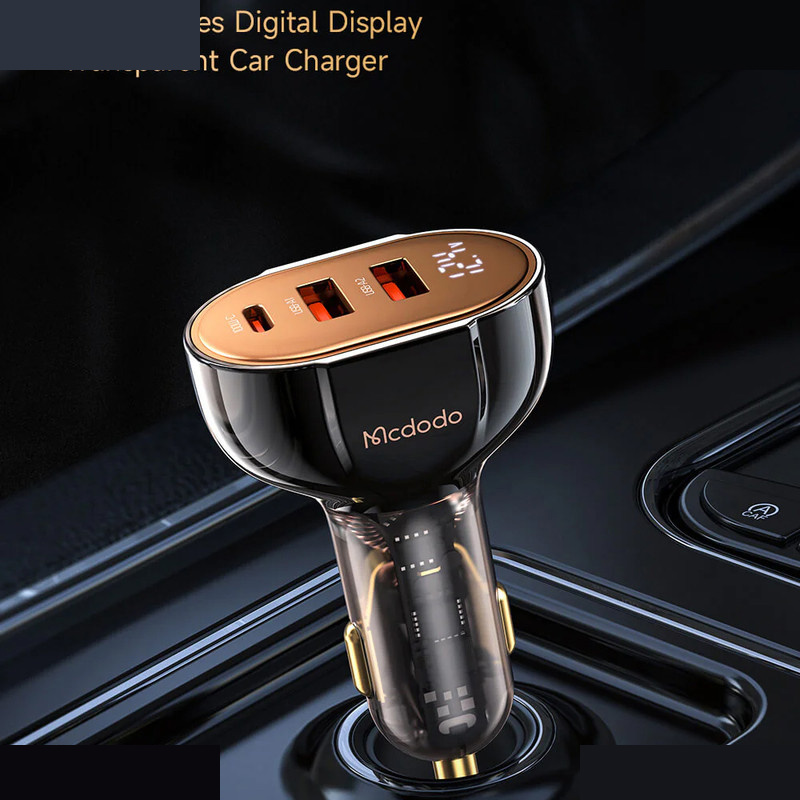 شارژر فندکی 100 وات مک دودو مدل CC-2300 شارژر فندکی 100 وات مک دودو مدل CC-2300