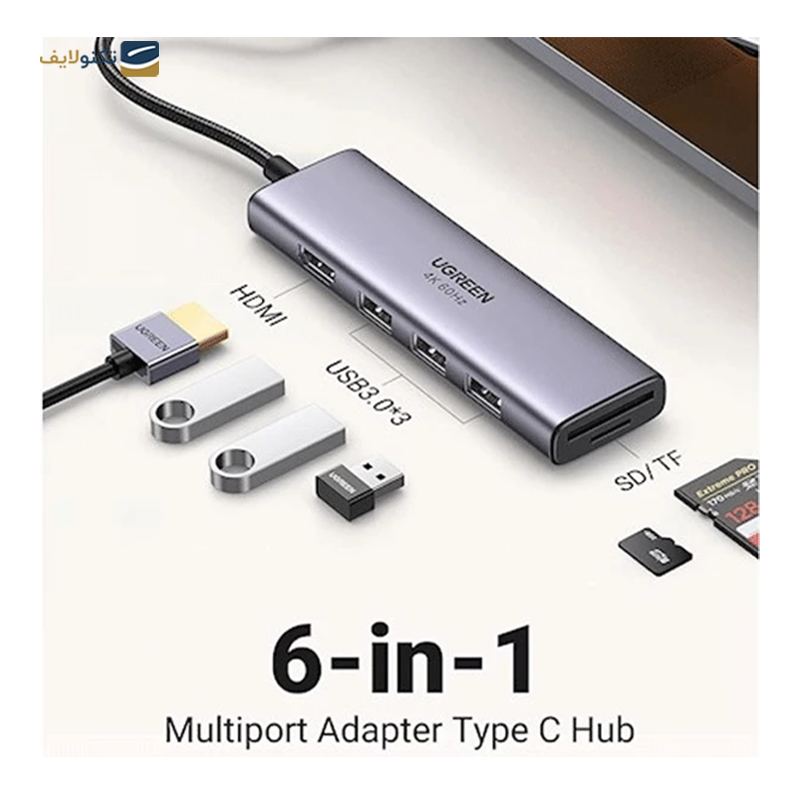 gallery-هاب USB-C یوگرین 6 پورت مدل 60383 CM511-gallery-3-TLP-32010_6961e5b7-81f8-46f8-a272-d2d57f6b649a.png gallery-هاب USB-C یوگرین 6 پورت مدل 60383 CM511-gallery-3-TLP-32010_6961e5b7-81f8-46f8-a272-d2d57f6b649a.png