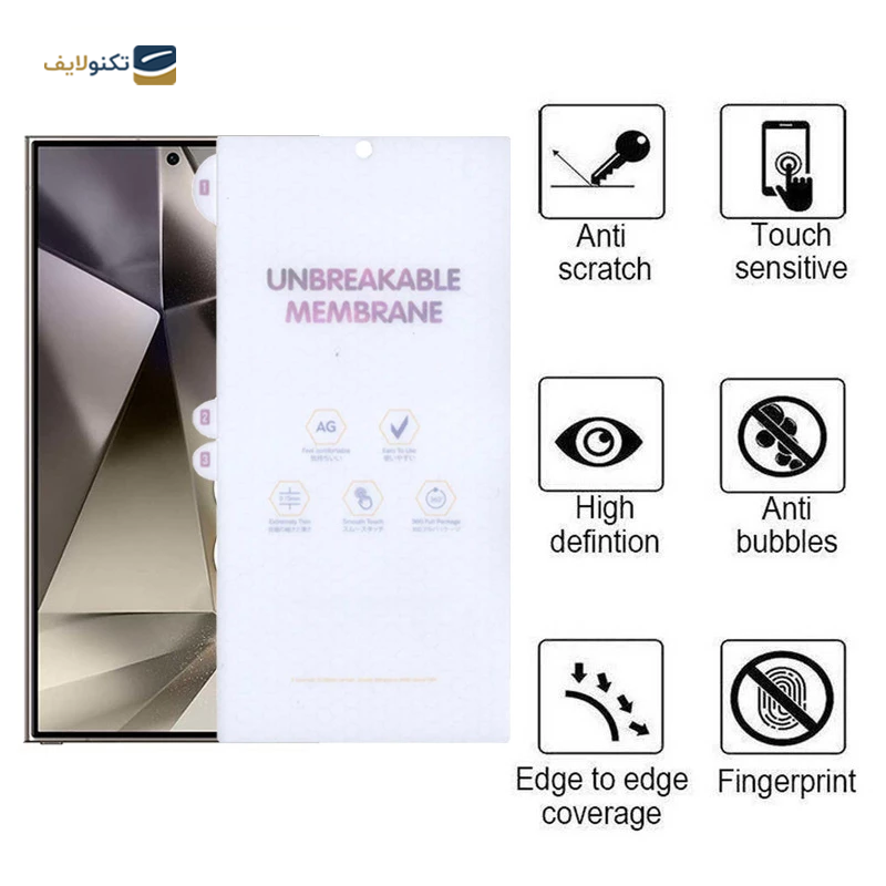 gallery-گلس گوشی سامسونگ Galaxy A54 اپیکوی مدل Hydrogel-Matte copy.png