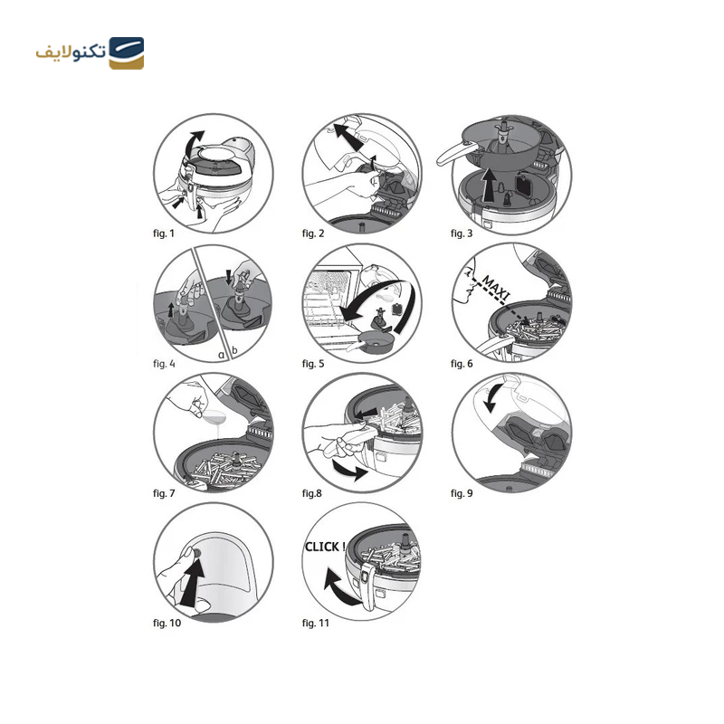 gallery-سرخ کن بدون روغن شیائومی مدل MAF02 copy.png