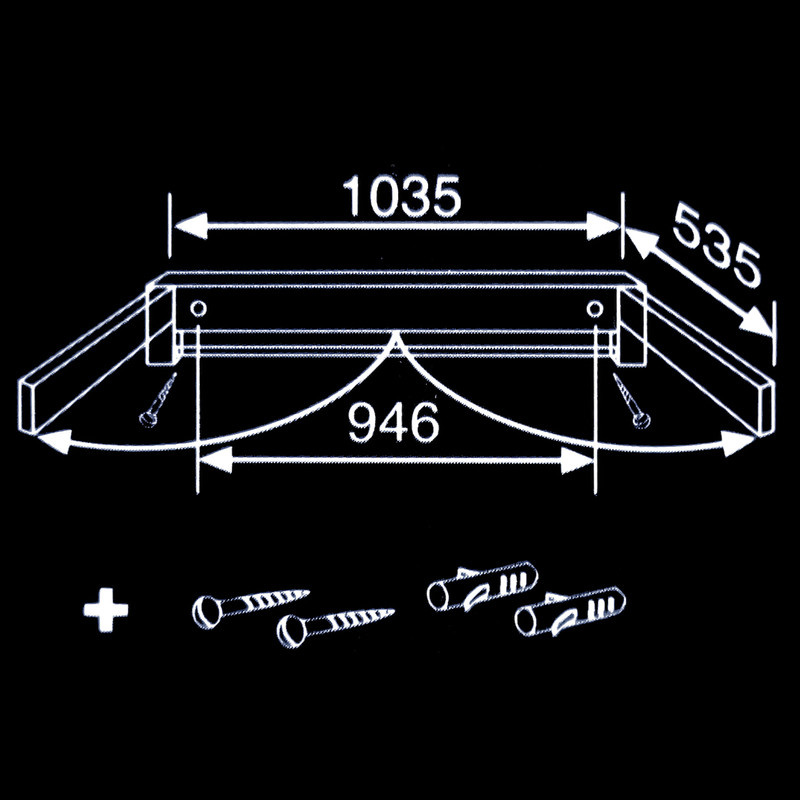 بند رخت دیواری لایف هایت مدل  TELE72 کد 83305