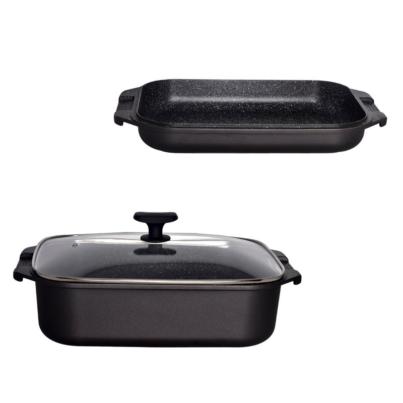 سرویس قابلمه و تابه گرانیتی 25 پارچه ولبرگ مدل B