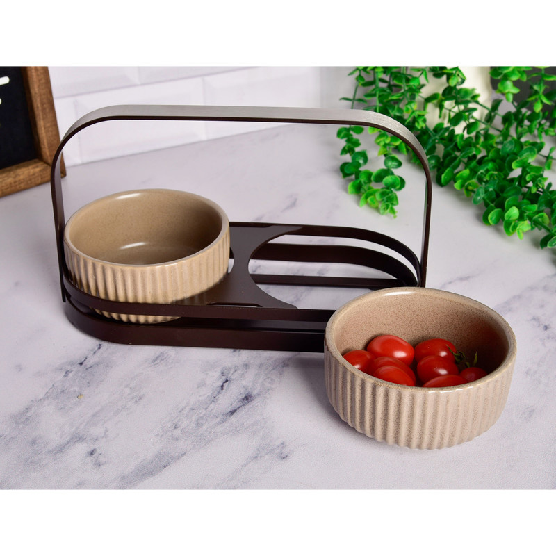 آجیل خوری بی وی کی طرح مجستیک کد 452402 مجموعه 2 عددی