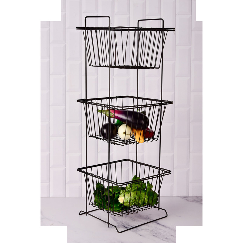 سبد سیب زمینی و پیاز مدل سه طبقه کد 301068