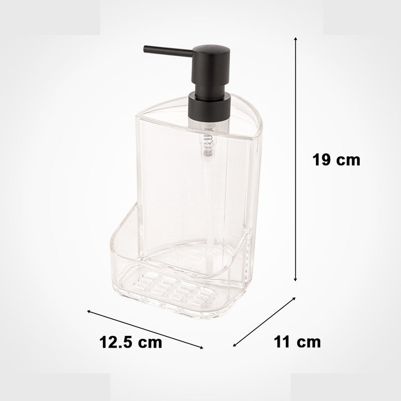 مخزن مایع ظرفشویی لیمون مدل مثلثی کد DH2408