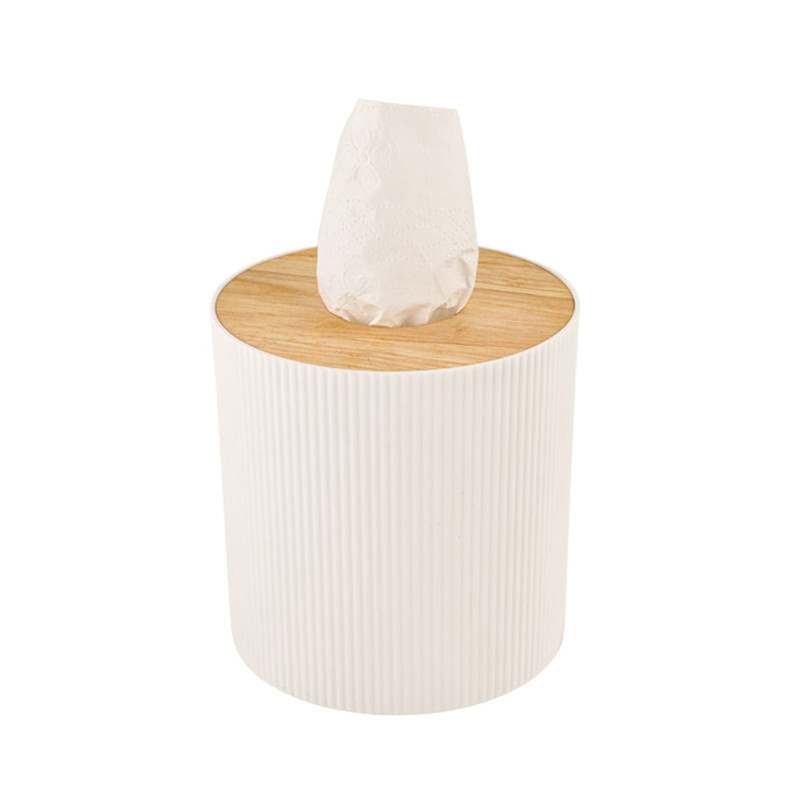 جعبه دستمال کاغذی لیمون مدل استوانه کد 2370 جعبه دستمال کاغذی لیمون مدل استوانه کد 2370