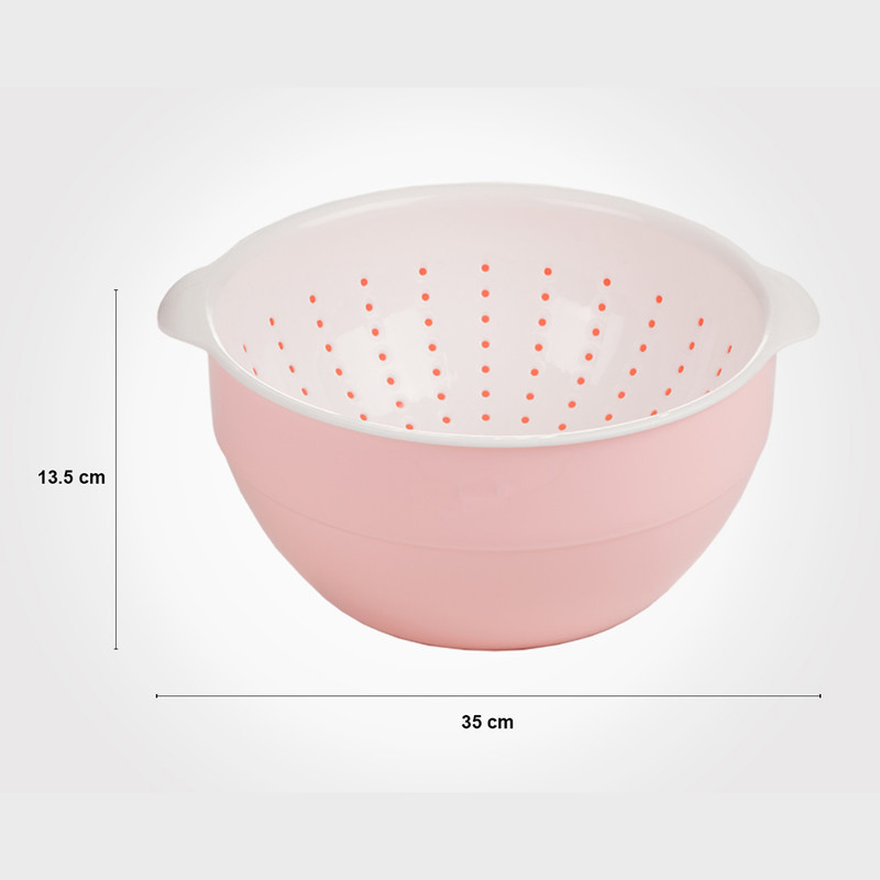 کاسه و آبکش و آبگیر 6 پارچه لیمون کد 206635