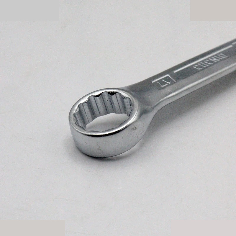 آچار یکسر تخت و یکسر رینگی تاپکس پلاس مدل SMT--MM سایز 17 میلی متر