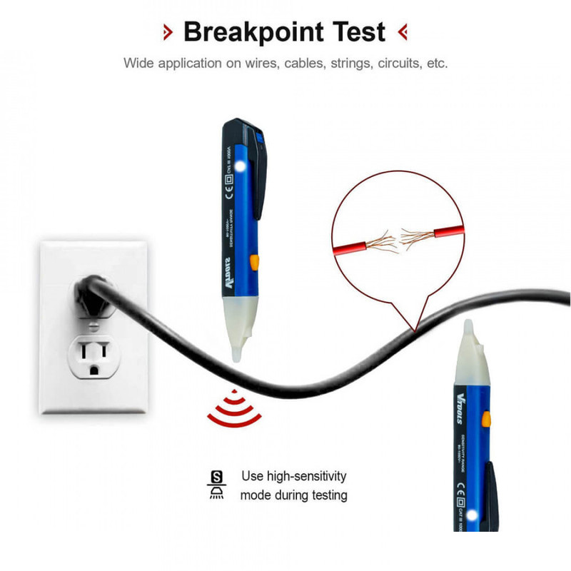 فازمتر وی تولز مدل VT2124 فازمتر وی تولز مدل VT2124