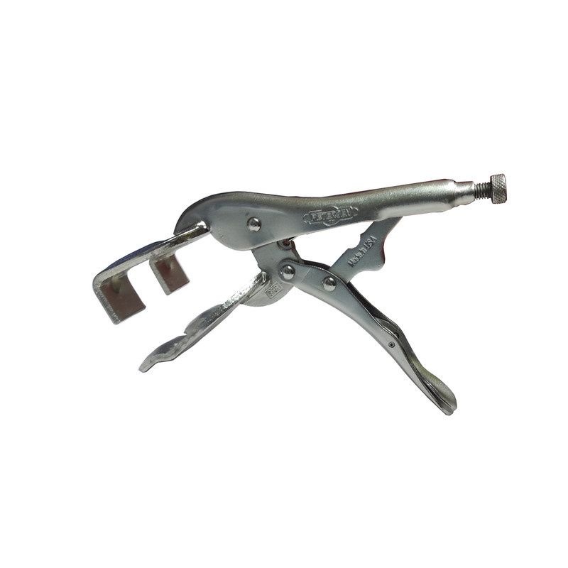 انبر قفلی پترسن مدل شاخ دار کدSMT -PETER SEN-USA TOOLS-9 INCH -LOCKING WELDING CLAMP سایز 9 اینچ