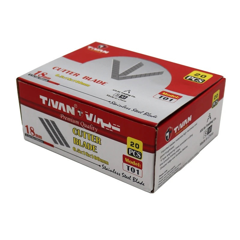 تیغ کاتر تیوان مدل SMT-TONE-200PCSlمجموعه 200 عددی تیغ کاتر تیوان مدل SMT-TONE-200PCSlمجموعه 200 عددی