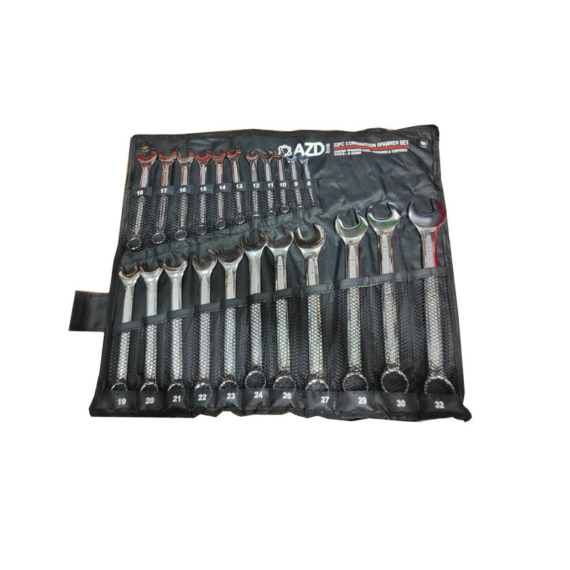 آچار یکسر تخت و یکسر رینگی ای زد دی مدل SMT-22PCS-INDIA-COMBIMATIONSPANNER Lمچموعه 22 عددی آچار یکسر تخت و یکسر رینگی ای زد دی مدل SMT-22PCS-INDIA-COMBIMATIONSPANNER Lمچموعه 22 عددی