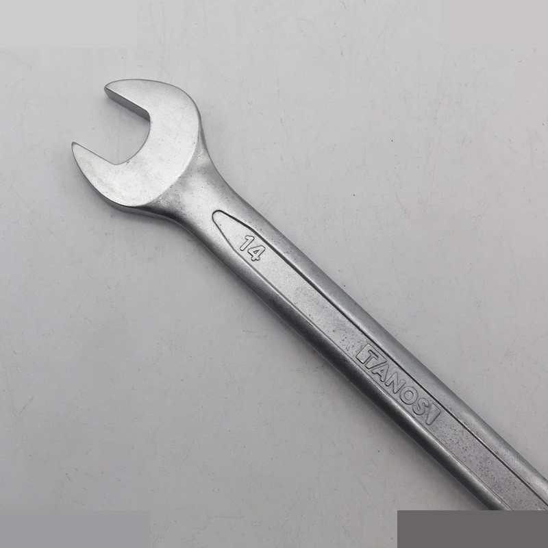 آچار یکسر تخت و یکسر رینگی تانوس مدل SMT-TANOS-14MM-TAKHT-RING سایز 14 میلی متر آچار یکسر تخت و یکسر رینگی تانوس مدل SMT-TANOS-14MM-TAKHT-RING سایز 14 میلی متر