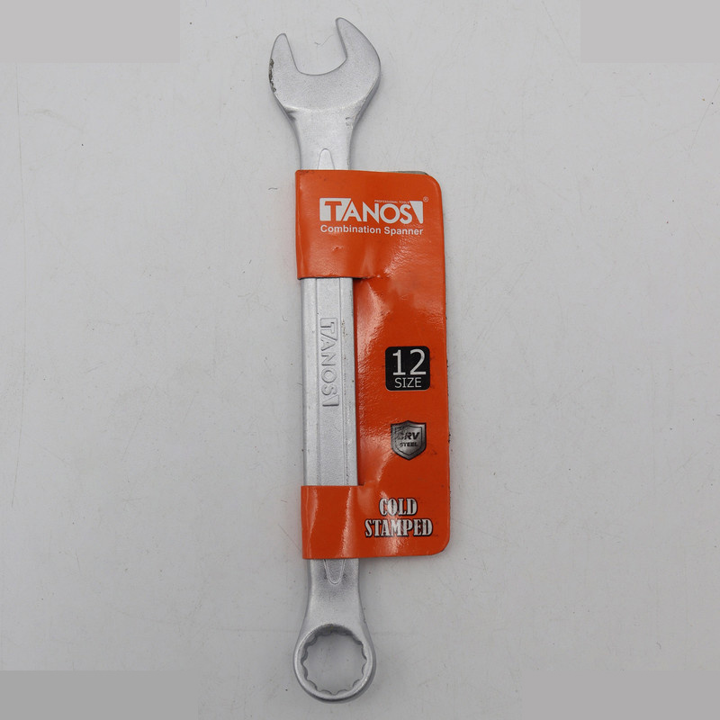 آچار یکسر تخت و یکسر رینگی تانوس مدل SMT-TANOS-12MM-TAKHT-RING سایز 12 میلی متر آچار یکسر تخت و یکسر رینگی تانوس مدل SMT-TANOS-12MM-TAKHT-RING سایز 12 میلی متر