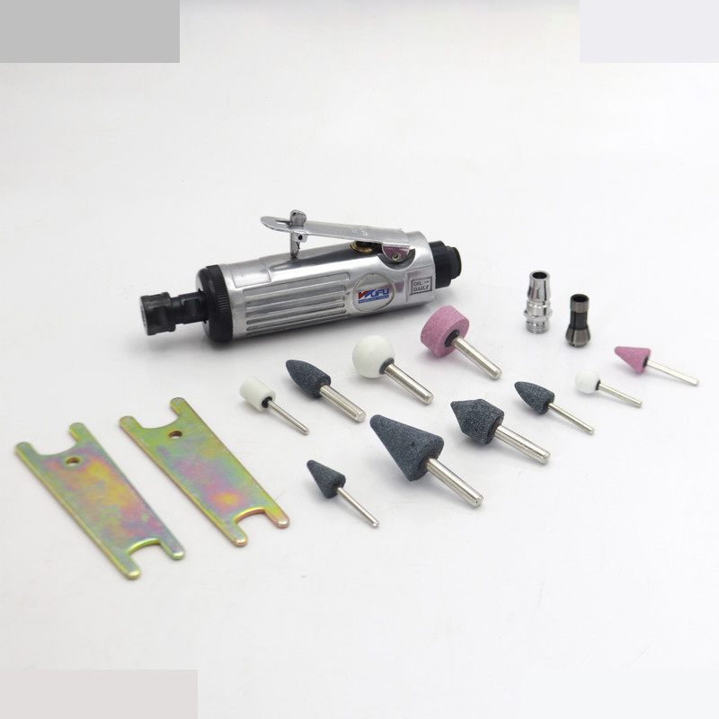 کیت فرز انگشتی بادی وفو مدل SMT-WF005L مجموعه 16 عددی