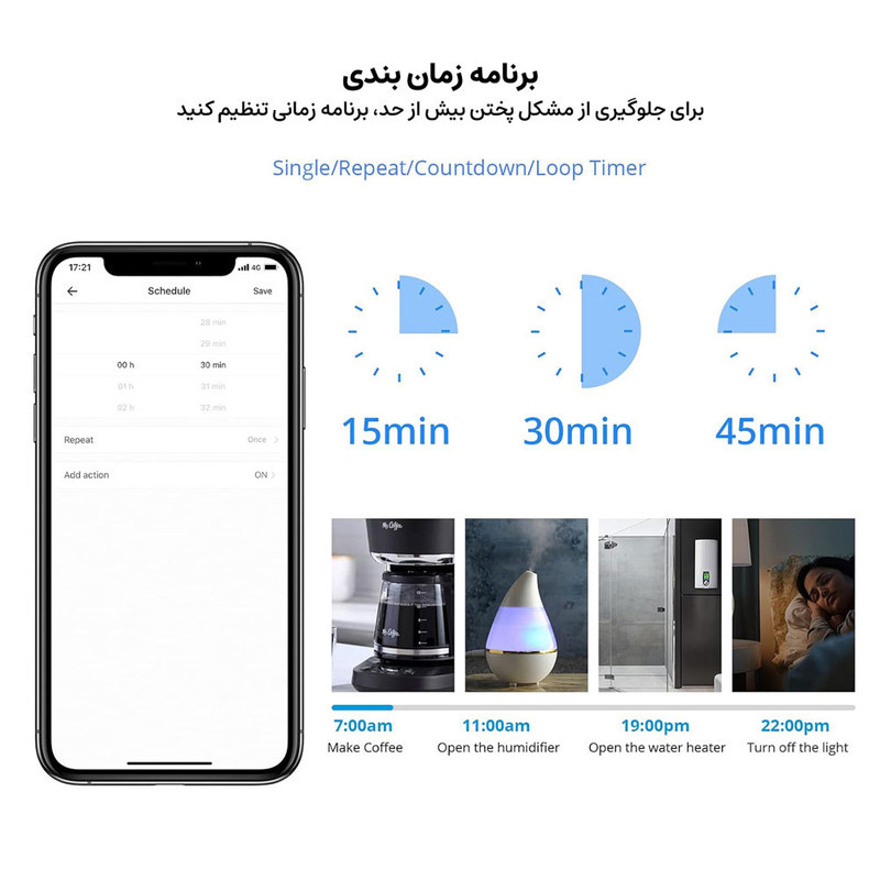 پریز برق هوشمند سونوف مدل S26R2 پریز برق هوشمند سونوف مدل S26R2