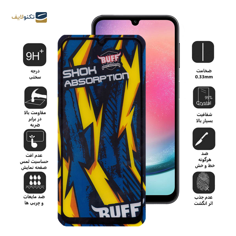 gallery-گلس گوشی سامسونگ Galaxy A25 5G بوف مدل Shock-Shock copy.png