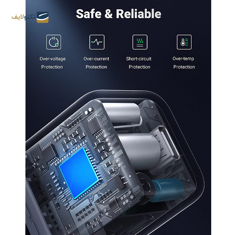 gallery-شارژر دیواری یوگرین مدل CD318 90664 copy.png