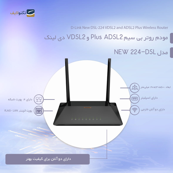 gallery-مودم روتر ADSL2 Plus و VDSL2 بی سیم دی لینک مدل DSL-224 NEW-gallery-3-TLP-6538_d75243f3-3241-468c-8ed4-a27ee4de522f.png