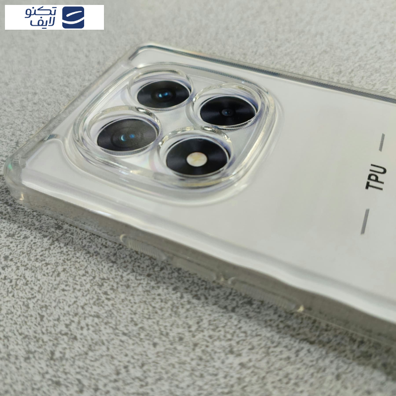 کاور زیفرند مدل ژله ای محافظ لنز دار مناسب برای گوشی موبایل پوکو X7