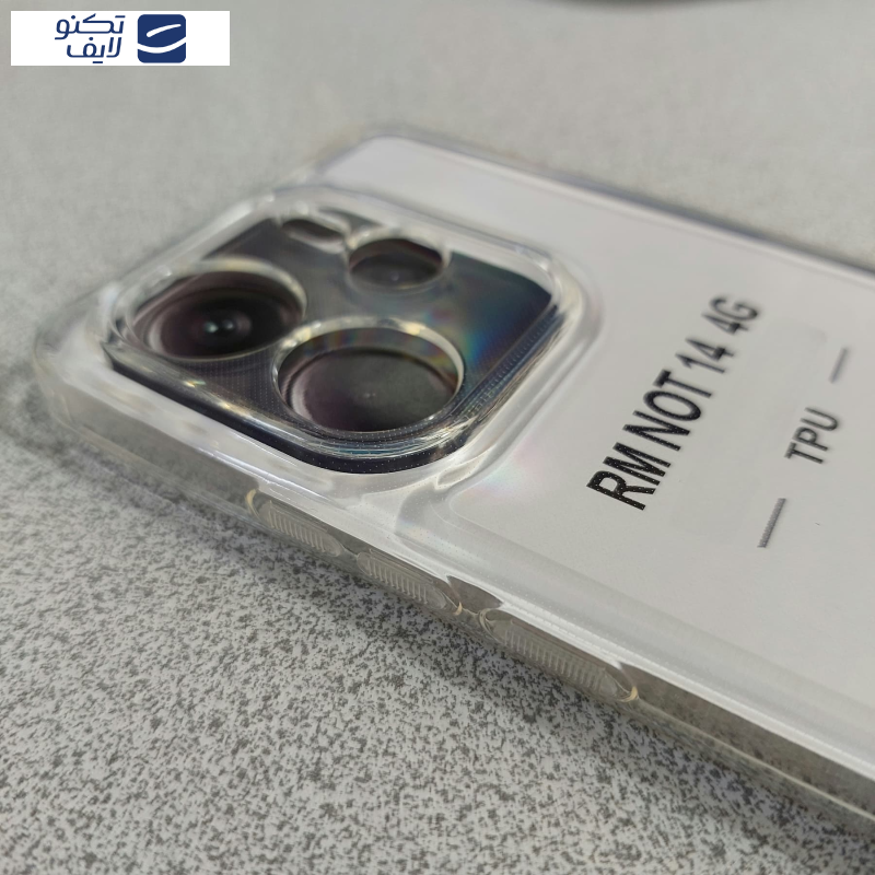 کاور زیفرند مدل ژله ای محافظ لنز دار مناسب برای گوشی موبایل شیائومی Redmi Note 14 4G