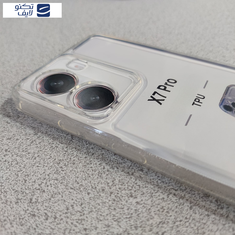 کاور زیفرند مدل ژله ای محافظ لنز دار مناسب برای گوشی موبایل پوکو X7 Pro