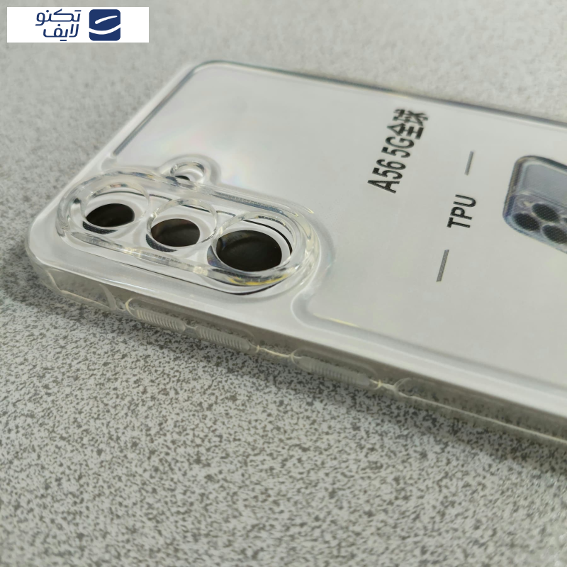 کاور زیفرند مدل ژله ای محافظ لنز دار مناسب برای گوشی موبایل سامسونگ Galaxy A56