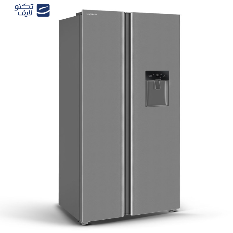 یخچال و فریزر ساید بای ساید 28 فوت ایکس ویژن مدل TS552-AWD/ASD