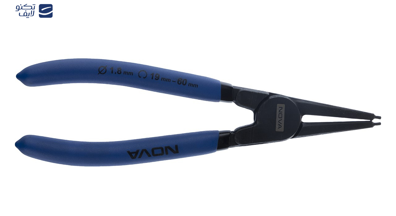 انبر خار جمع کن نووا مدل NTP 8072 سایز 7 اینچ