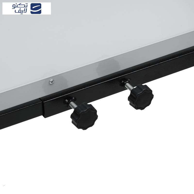 تخته وایت برد آسا برد مدل دورو سایز 90x150 سانتی متر به همراه پایه نگهدارنده