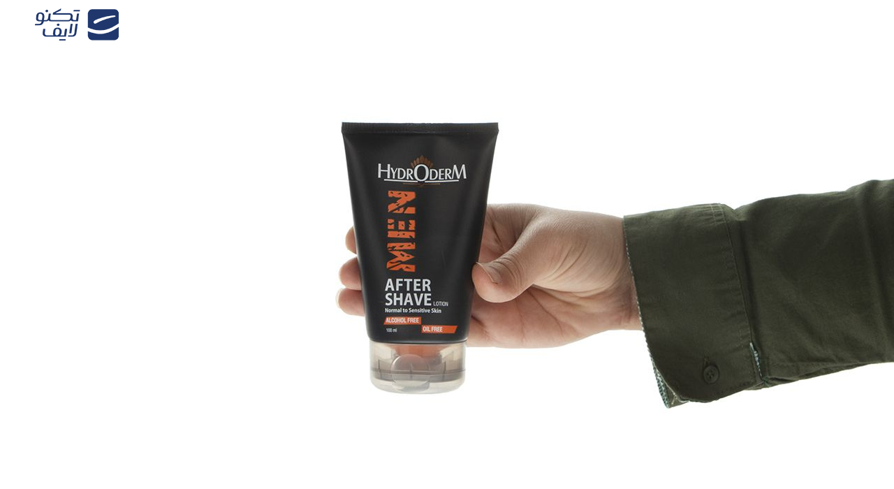 افتر شیو هیدرودرم مدل Oil Free حجم 100 میلی لیتر