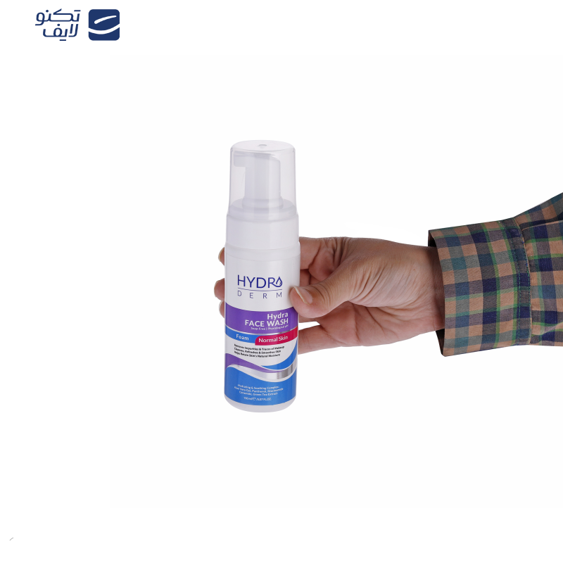 فوم شستشو صورت هیدرودرم مدل آلوئه ورا مناسب پوست های حساس حجم 150 میلی لیتر