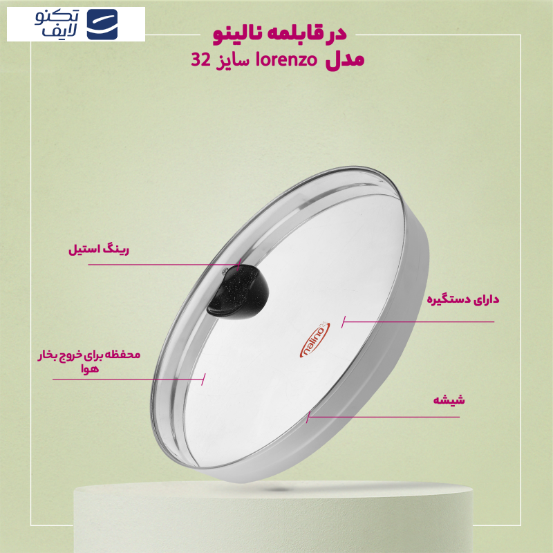 در تابه نالینو مدل Daniele سایز 34