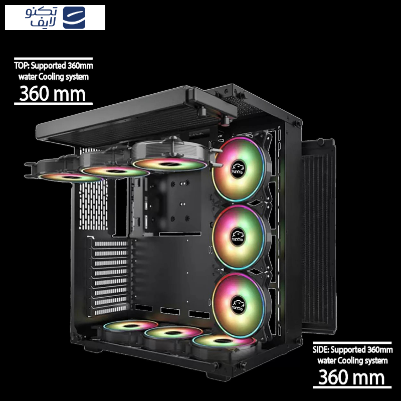 کیس کامپیوتر گیمینگ تسکو مدل GC 4492