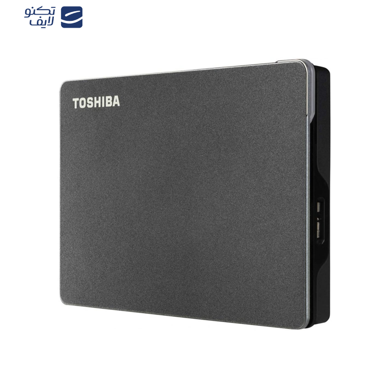 هارد اکسترنال توشیبا مدل Canvio Gaming ظرفیت دو ترابایت دارای رابط USB Type-A 3.2