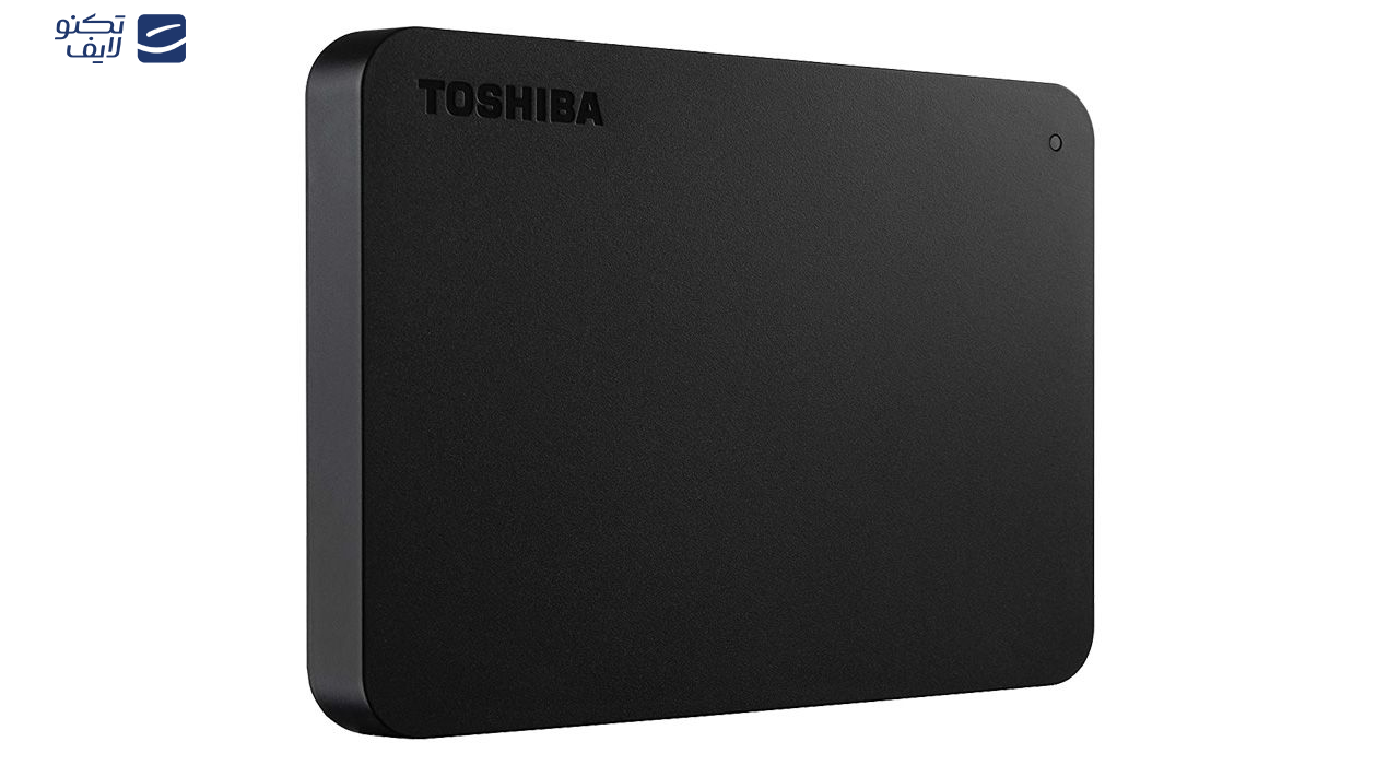 هارد اکسترنال توشیبا مدل Canvio Basics ظرفیت دو ترابایت دارای رابط USB Type-A 3.0