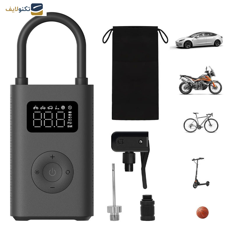 کمپرسور هوا شیائومی مدل Xiaomi Air Compressor 2 MJCQB06QW کمپرسور هوا شیائومی مدل Xiaomi Air Compressor 2 MJCQB06QW