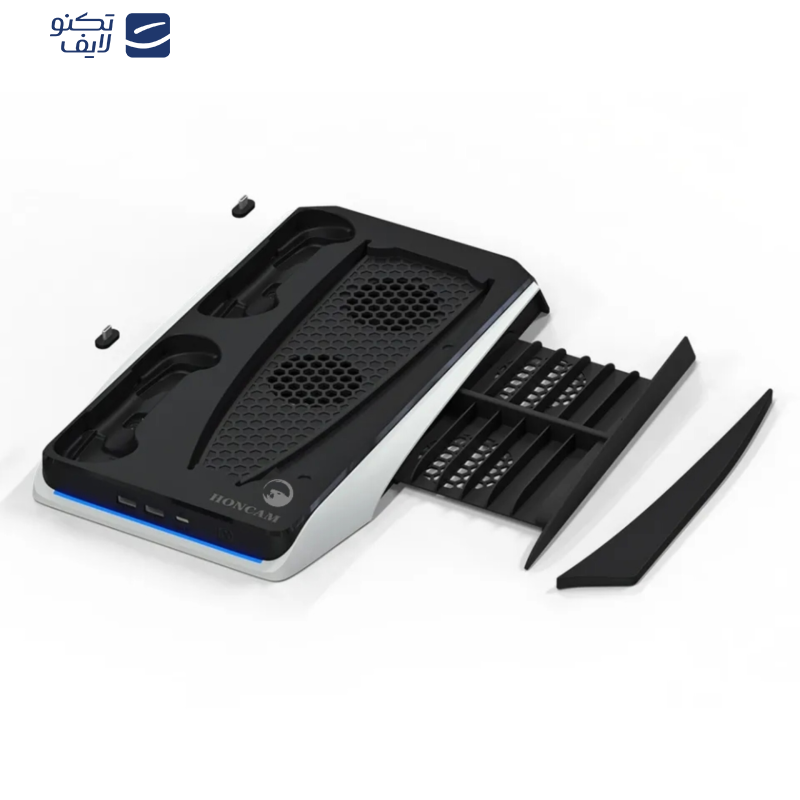 پایه شارژر و استند نگه دارنده دسته بازی پلی استیشن 5 هونکم مدل HC-A3799