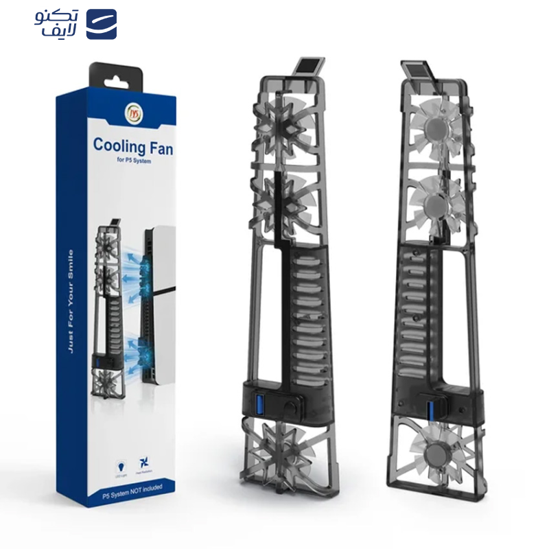 فن خنک کننده پلی استیشن 5 اسلیم مدل RGB-Slim