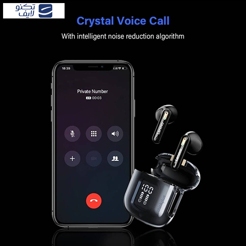 هندزفری بلوتوثی لنوو مدل Thinkplus LivePods LP6 pro