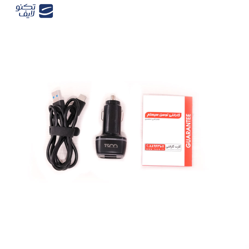 شارژر فندکی 30 وات تسکو مدل TCG 40