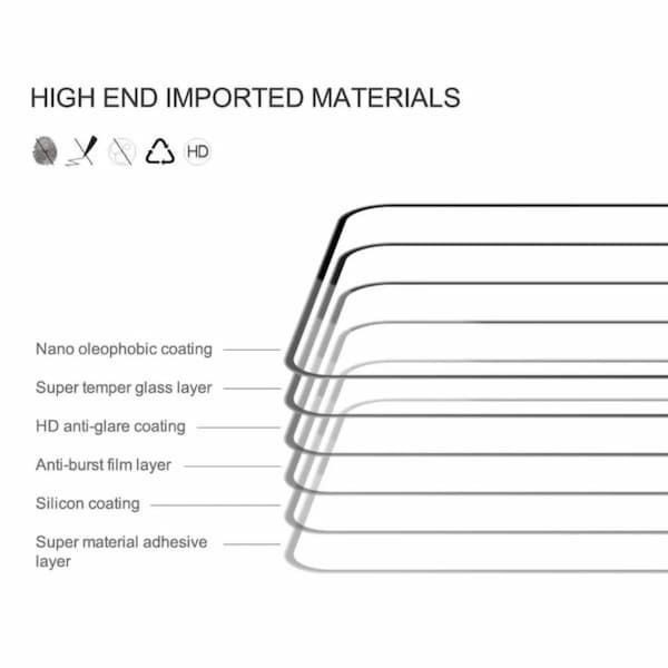 محافظ صفحه نمایش گوشی اولترا شیشه ای فول چسب مدل 9H مناسب  اپل iPhone 17 Pro Max