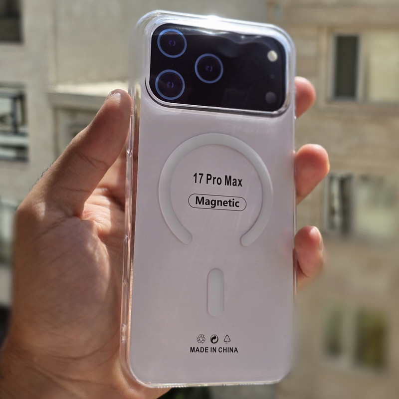 کاور زیفرند مدل Super Crystal Magsafe مناسب برای گوشی موبایل اپل iPhone 17 Pro Max