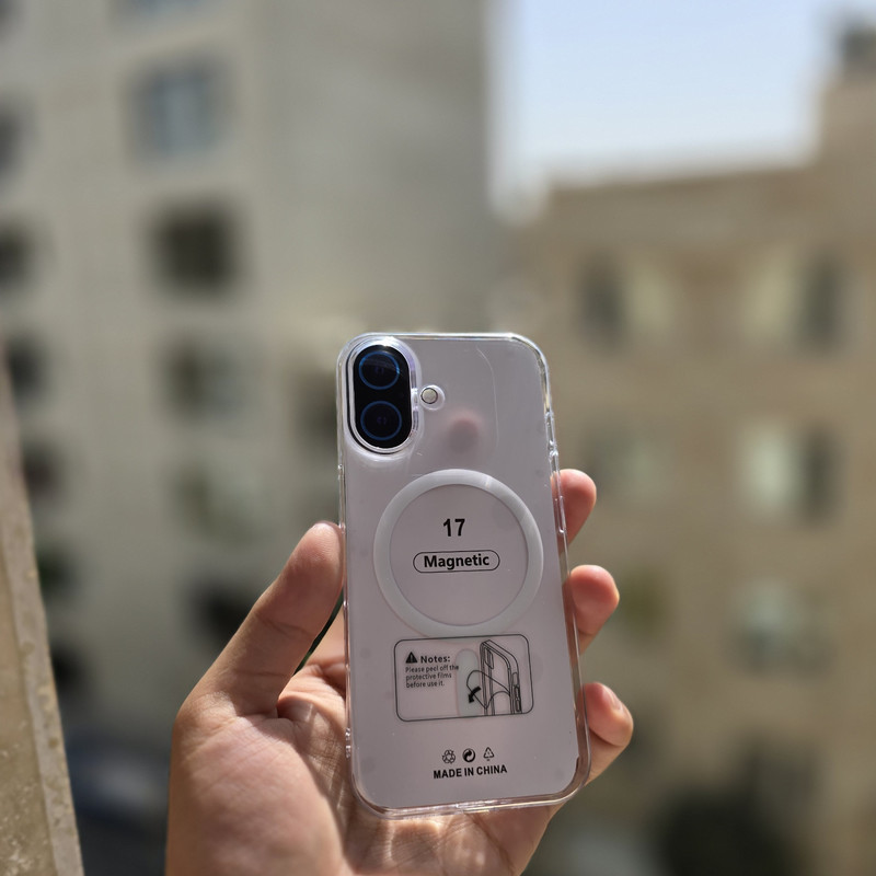 کاور زیفرند مدل Super Crystal Magsafe مناسب برای گوشی موبایل اپل iPhone 17