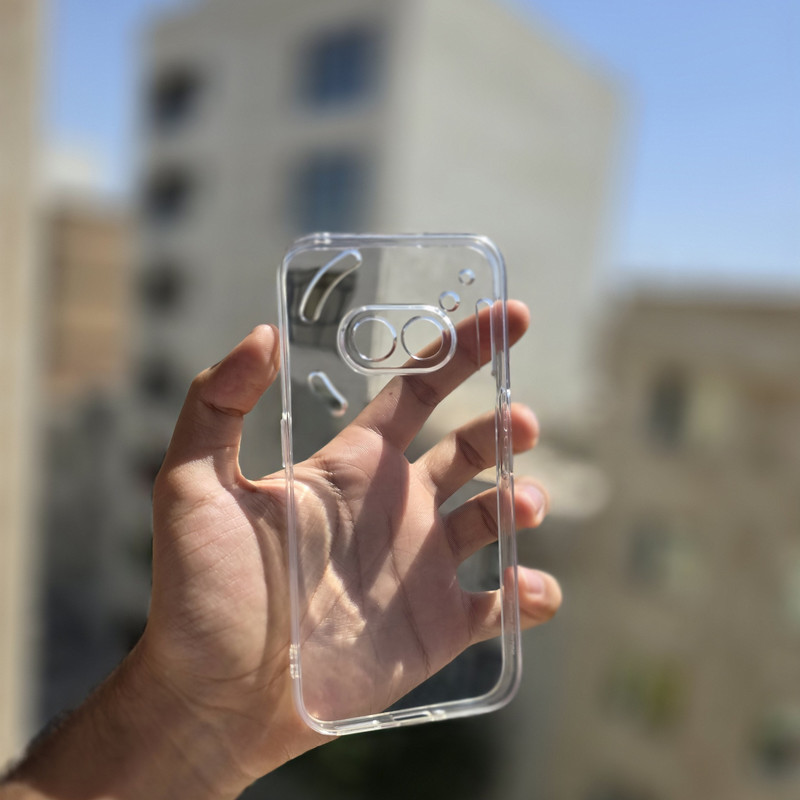 کاور زیفرند مدل ژله ای محافظ لنز دار مناسب برای گوشی موبایل ناتینگ Phone 2A