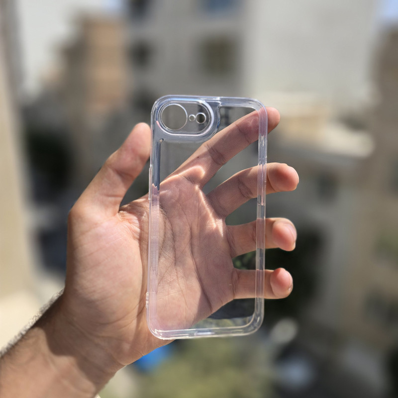 کاور زیفرند مدل ژله ای محافظ لنز دار مناسب برای گوشی موبایل اپل iPhone 16e