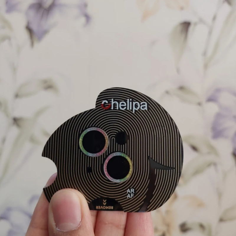 محافظ لنز دوربین شیشه ای اوجی مدل chelipa shine مناسب برای گوشی موبایل اپل iPhone 14